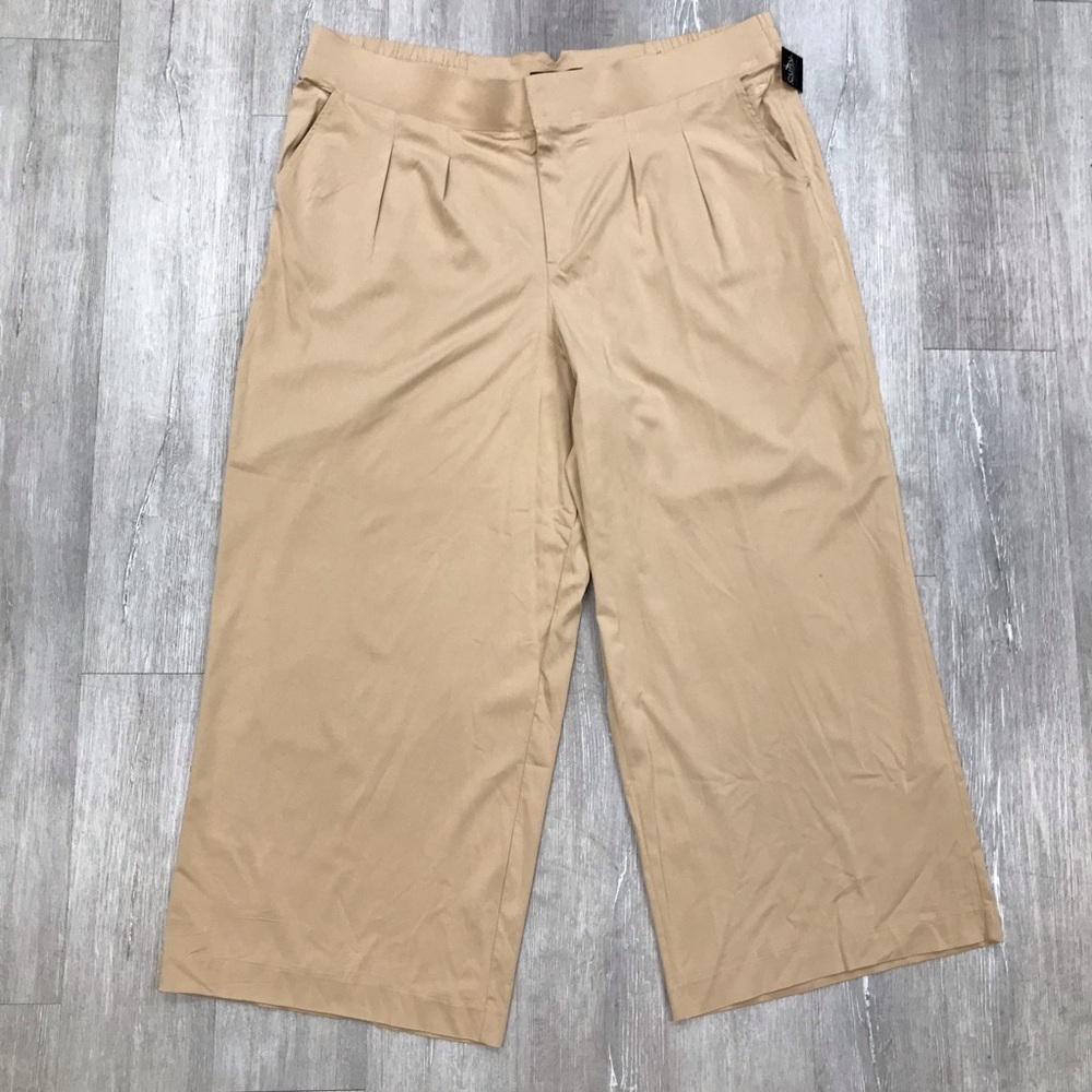 Torrid Tan Wide-Leg Pants - Size 30T